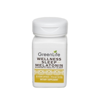 GREENLIFE Wellness Sleep Melatonin 10mg 30 Pieces