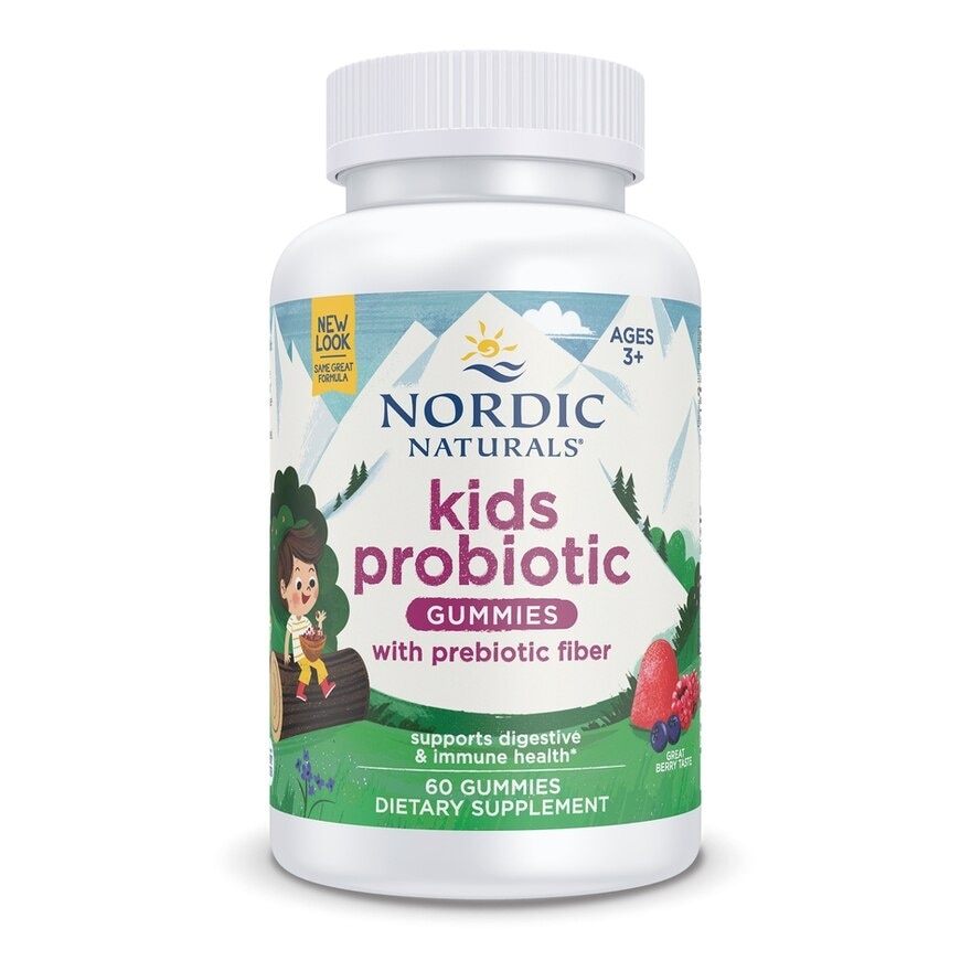 Kids Nordic Flora Probiotic Gummies 60s (Expiry: Oct`2025)