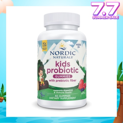NORDIC NATURALS Kids Nordic Flora Probiotic Gummies 60s