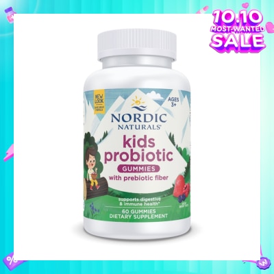 NORDIC NATURALS Kids Nordic Flora Probiotic Gummies 60s