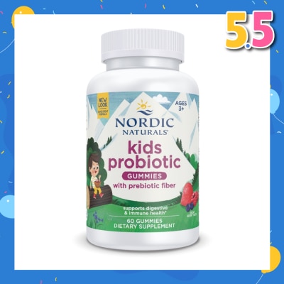 NORDIC NATURALS Kids Nordic Flora Probiotic Gummies 60s