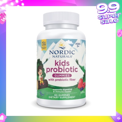 NORDIC NATURALS Kids Nordic Flora Probiotic Gummies 60s