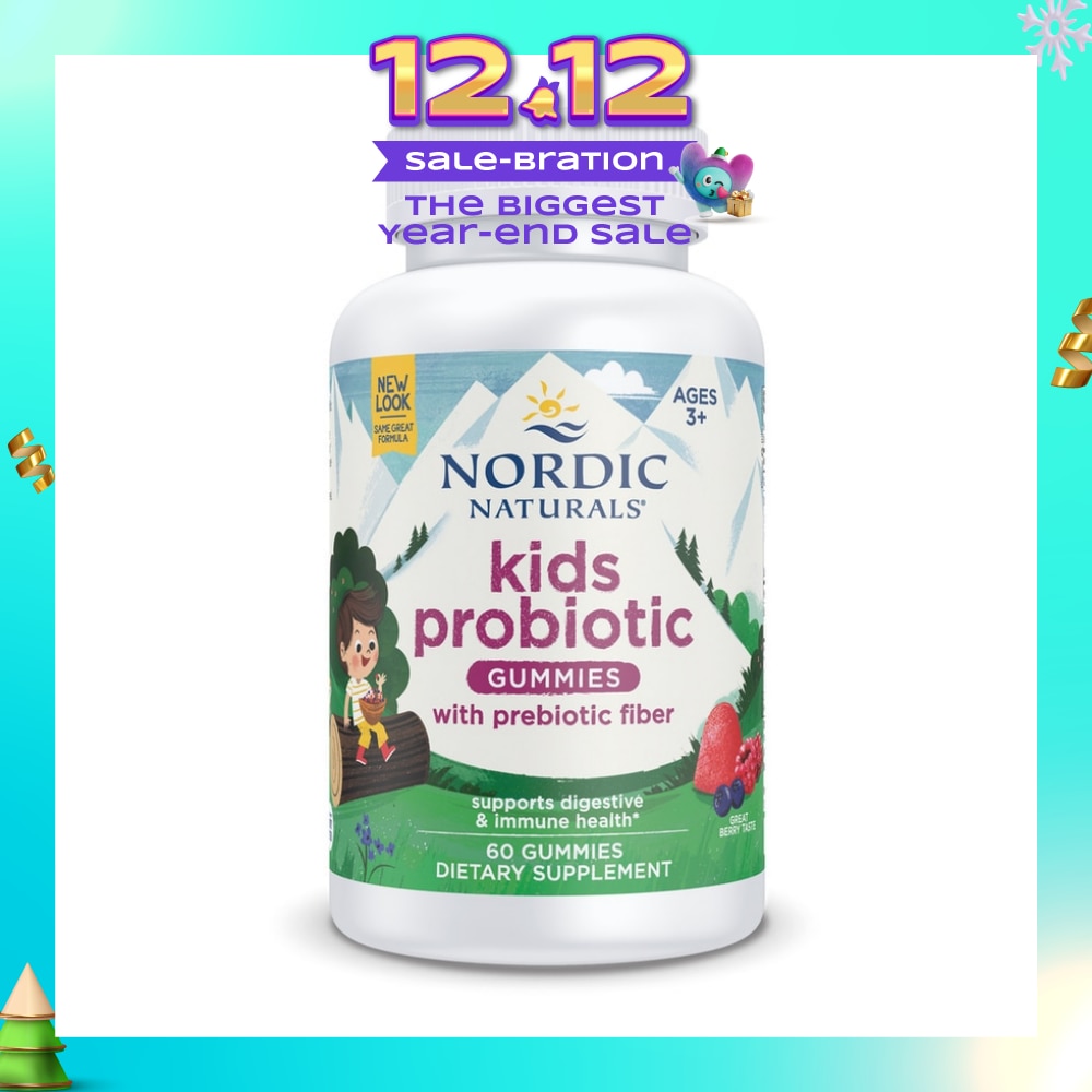 Kids Nordic Flora Probiotic Gummies 60s