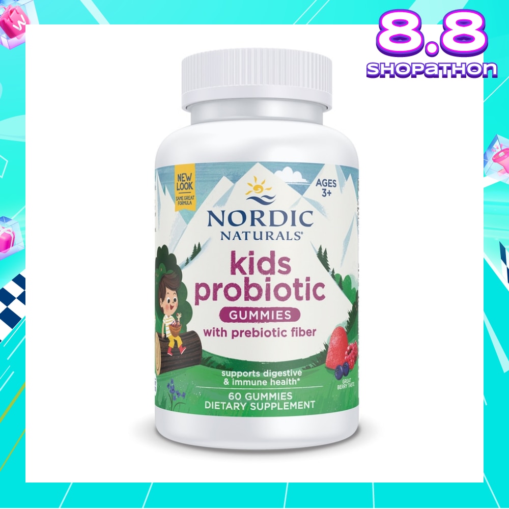 Kids Nordic Flora Probiotic Gummies 60s