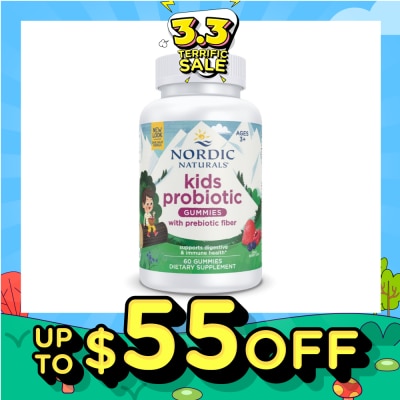 NORDIC NATURALS Kids Nordic Flora Probiotic Gummies 60s