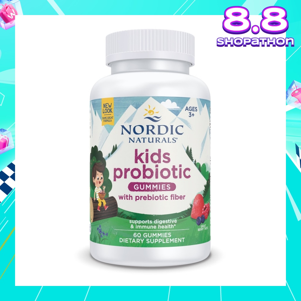 Kids Nordic Flora Probiotic Gummies 60s