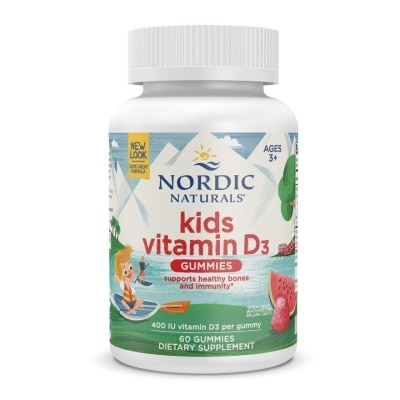 NORDIC NATURALS Vitamin D3 Kids Gummies 60s