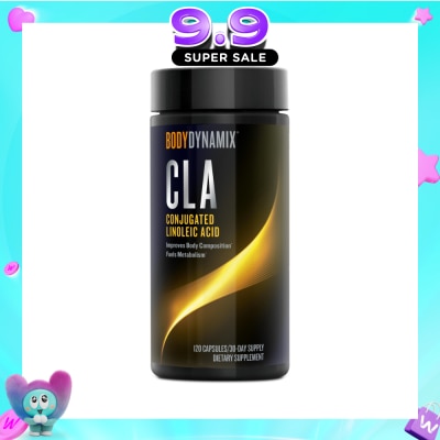 GNC - BodyDynamix® CLA Conjugated Linoleic Acid 120s image