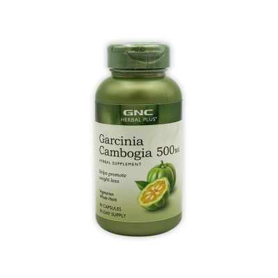 GNC Herbal Plus® Garcinia Cambogia 500mg Vegeterian Capsule 90s