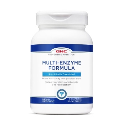 GNC - Preventive Nutrition Multi-Enzyme Formula Capsule Vegetarian 90s