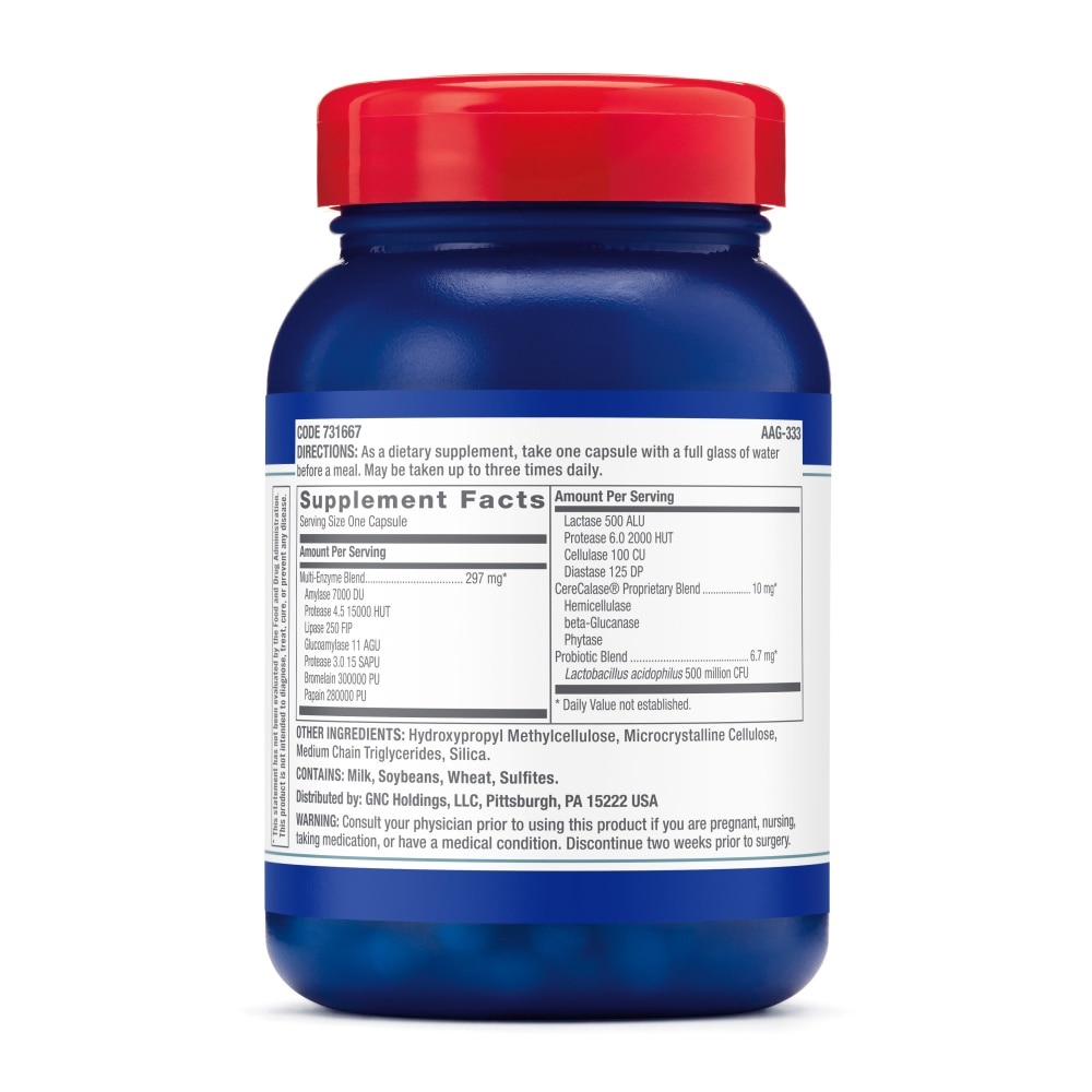 Preventive Nutrition® Multi-Enzyme Formula Capsule Vegetarian 90s (Expiry: May`2026)
