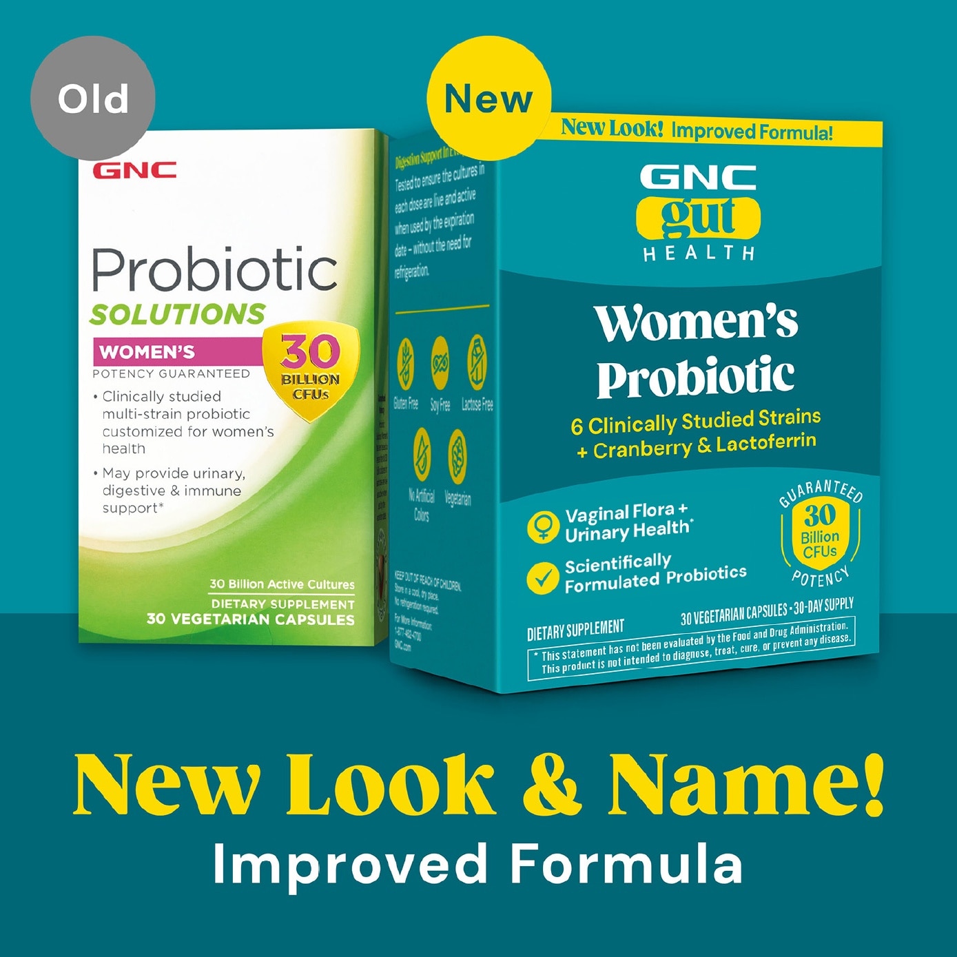 Probiotic Solutions Women's 30B CFUs Capsule Vegetarian 30s image