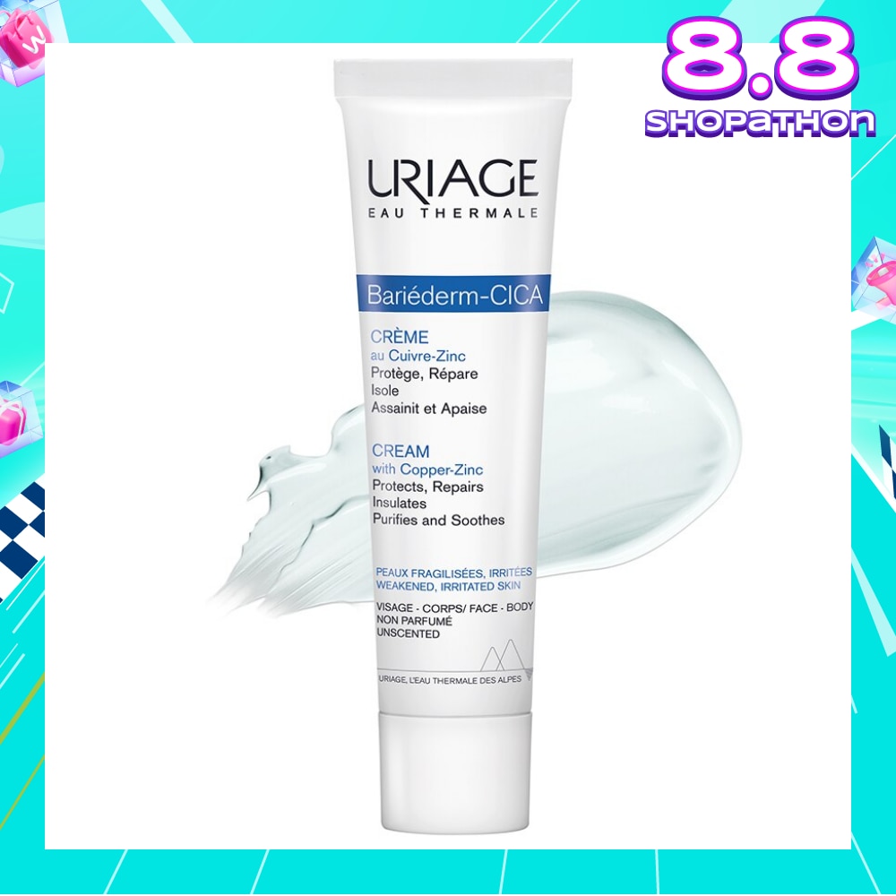 Bariederm Repairing Cica-Cream with Copper-Zinc (For Sensitive Skin) 40ml