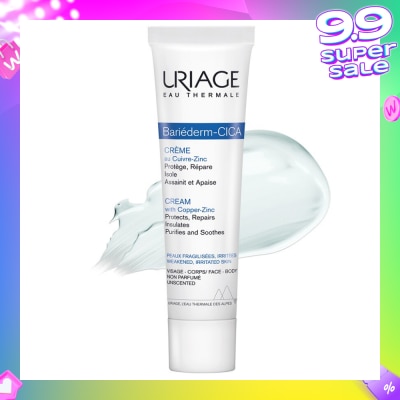 URIAGE Bariederm Repairing Cica-Cream with Copper-Zinc (For Sensitive Skin) 40ml