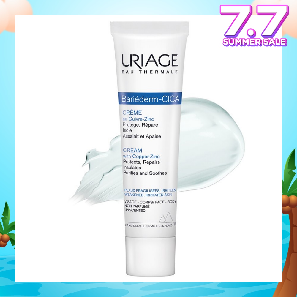 Bariederm Repairing Cica-Cream with Copper-Zinc (For Sensitive Skin) 40ml