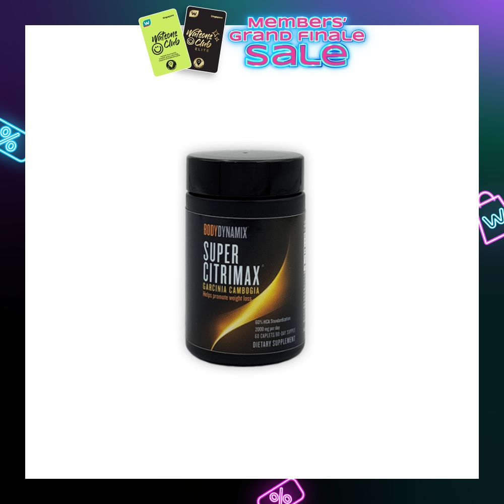 BodyDynamix Super Citrimax Garcinia Cambogia Caplet 60s