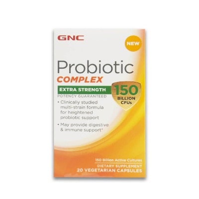 GNC Probiotic Complex Extra Strength 150 Billion CFU Capsule 20s