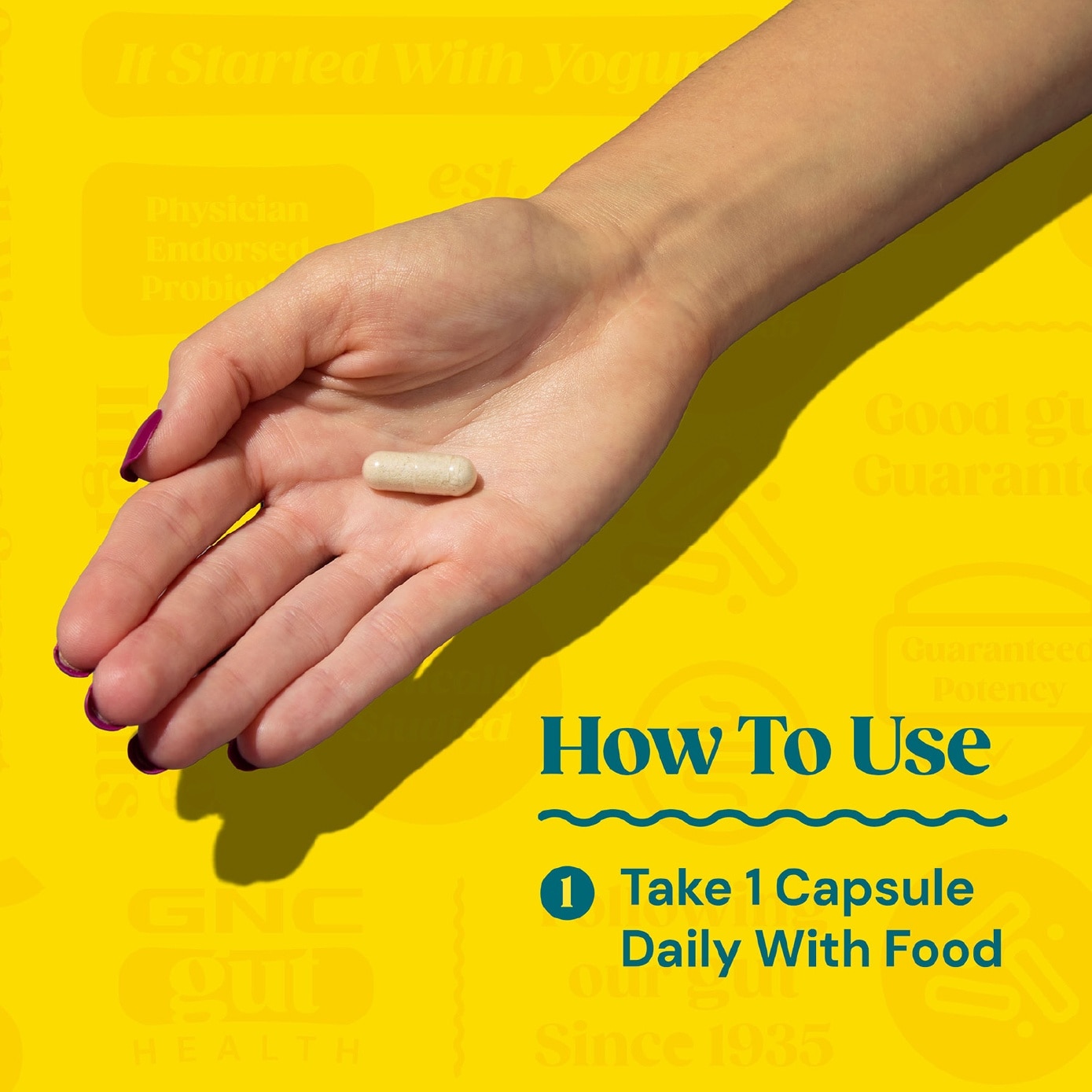 Gut Health Probiotic Plus Enzymes 25B CFU Vegetarian Capsule 30s