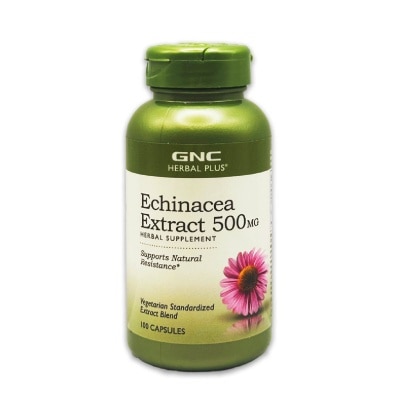 GNC Herbal Plus® Echinacea Extract 500mg Capsule 100s