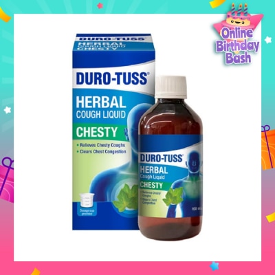DURO-TUSS Herbal Chesty Cough Liquid (Relief Chesty Cough) 100ml