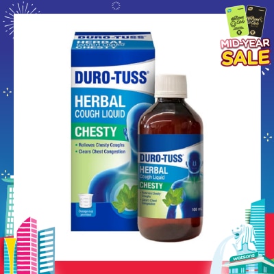 DURO-TUSS Herbal Chesty Cough Liquid (Relief Chesty Cough) 100ml