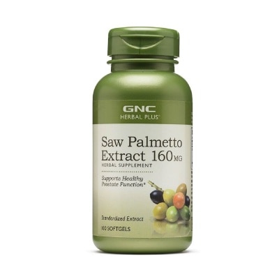 GNC Herbal Plus® Saw Palmetto Extract 160mg Softgel 100s