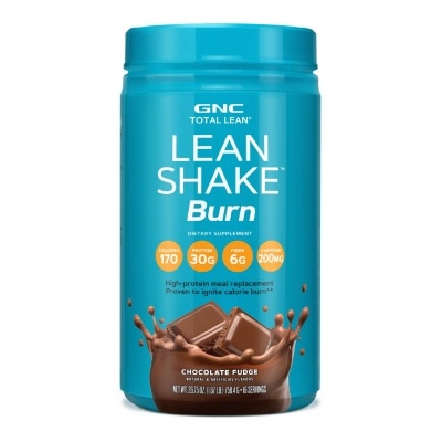 GNC Total Lean® Shake Burn Chocolate Fudge 758.4g