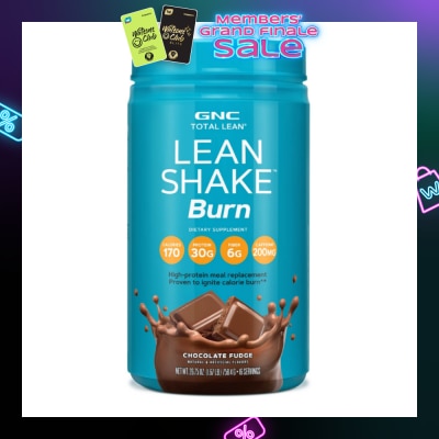 GNC Total Lean® Shake Burn Chocolate Fudge 758.4g