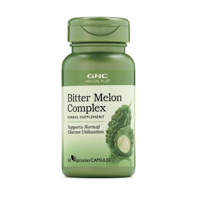 GNC Herbal Plus® Bitter Melon Complex Capsule Vegetarian 60s (Expiry: Jul`2025)