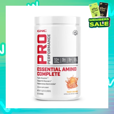 GNC Pro Performance® Essential Amino Complete Tangy Orange 450g