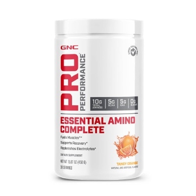 GNC Pro Performance® Essential Amino Complete Tangy Orange 450g