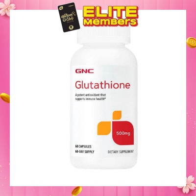 GNC L-Glutathione 500mg Capsule 60s