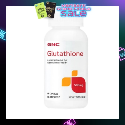GNC L-Glutathione 500mg Capsule 60s