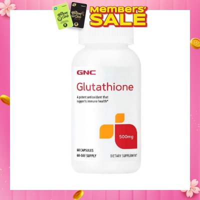 GNC L-Glutathione 500mg Capsule 60s