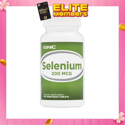GNC Selenium Tablet Vegetarian 100s (Expiry: May`2026)