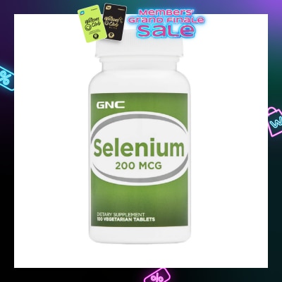 GNC Selenium Tablet Vegetarian 100s (Expiry: May`2026)