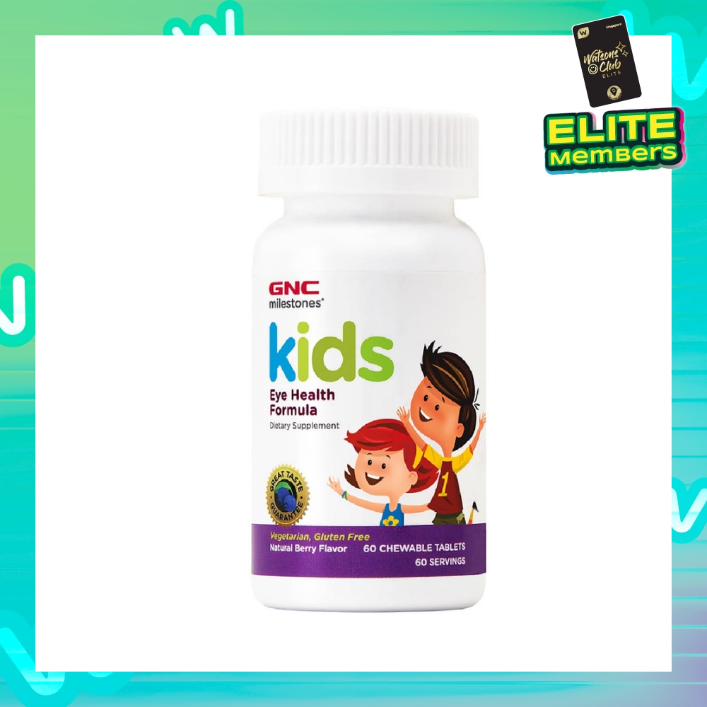 Milestones® Kids Health Formula Chewable Tablet Natural Berry 60s (Expiry: April`2026)