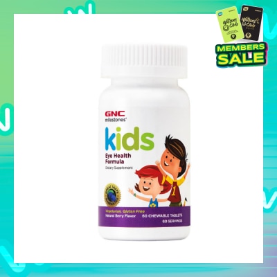 GNC Milestones® Kids Health Formula Chewable Tablet Natural Berry 60s (Expiry: April`2026)