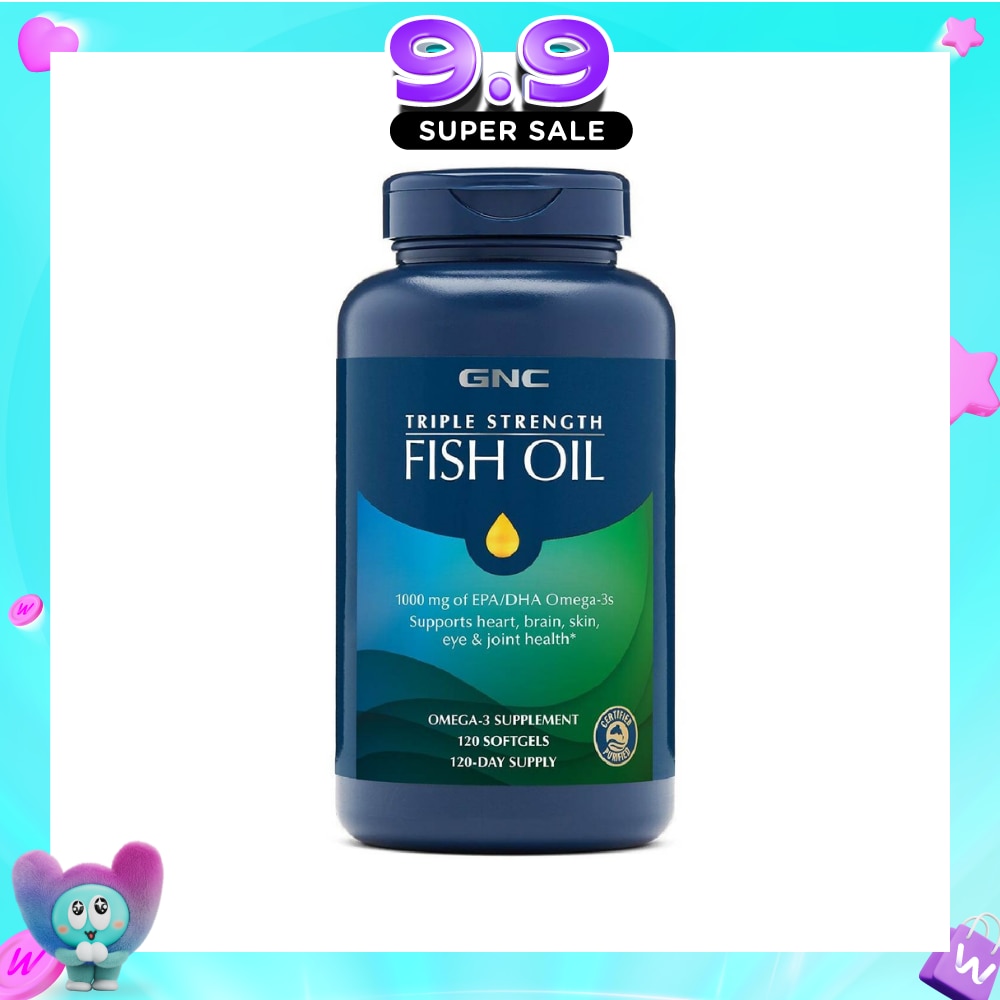 Triple Strength Fish Oil 1000mg Softgel 120s image