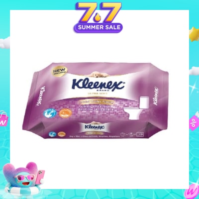 KLEENEX - Ultra Soft Wet Toilet Tissues Flushable Wipes 40s