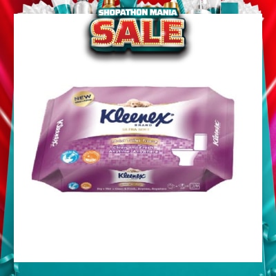 KLEENEX - Ultra Soft Wet Toilet Tissues Flushable Wipes 40s