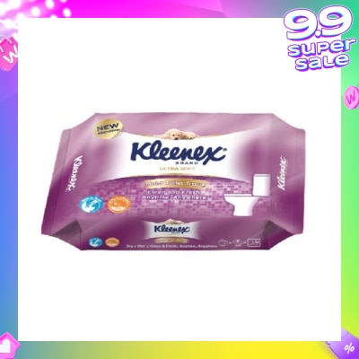 KLEENEX Ultra Soft Wet Toilet Tissues Flushable Wipes 40s