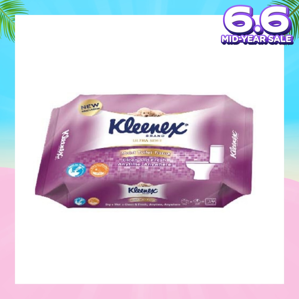 Ultra Soft Wet Toilet Tissues Flushable Wipes 40s