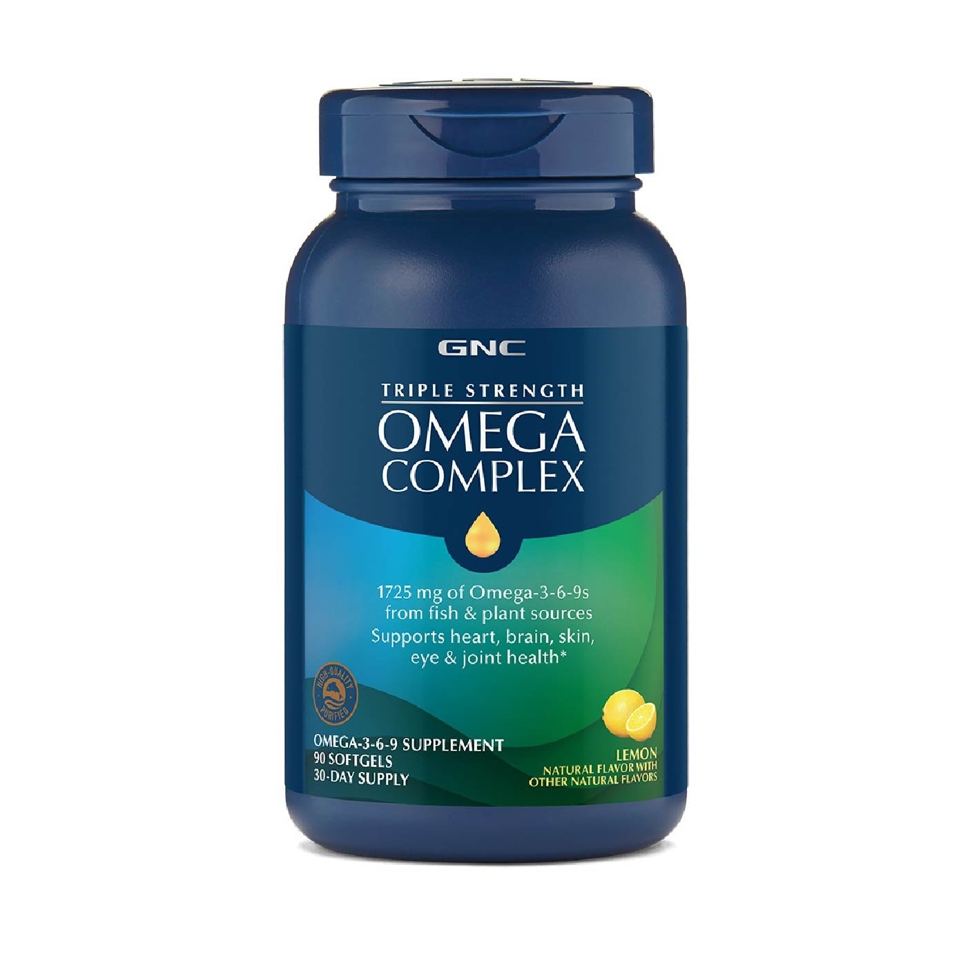 Triple Strength Omega Complex Softgel Lemon 90s