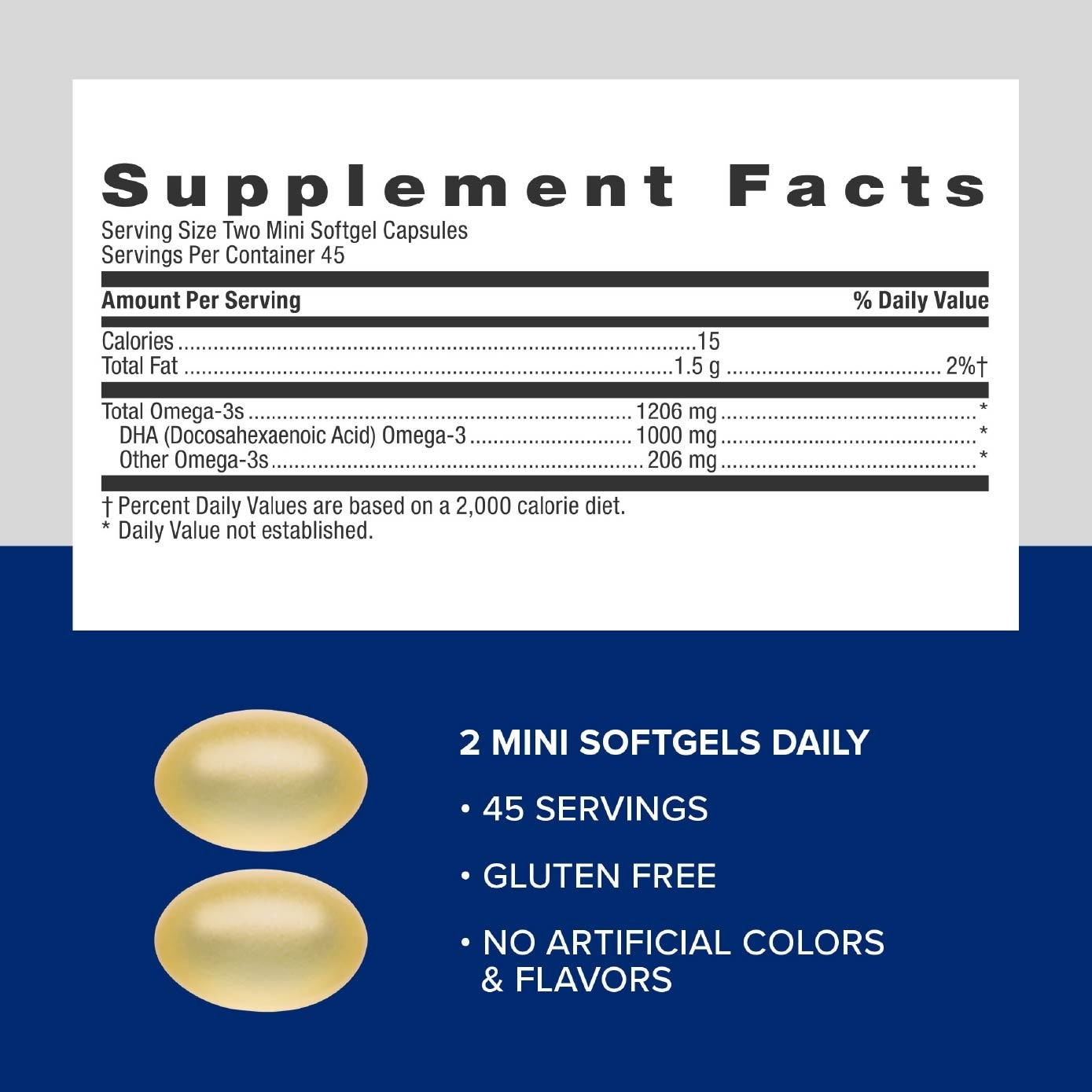 Triple Strength DHA 1000mg 90s