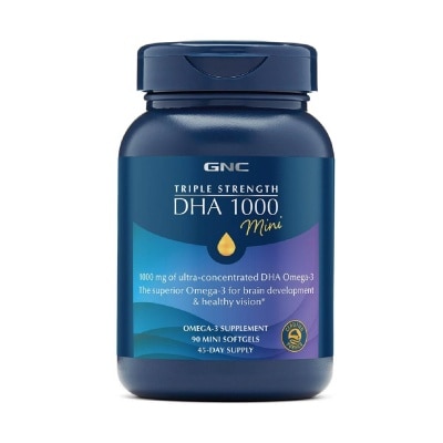 GNC Triple Strength DHA 1000mg 90s