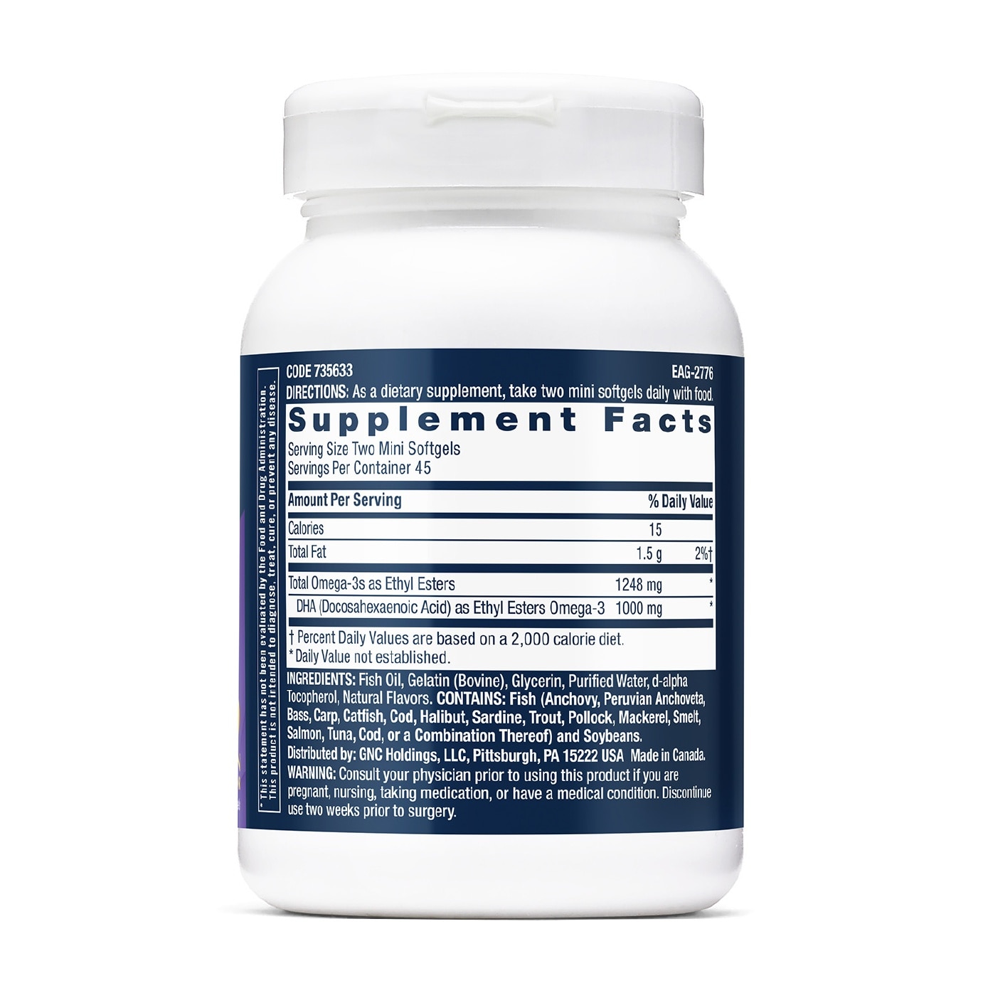 Triple Strength DHA 1000mg Softgel 90s
