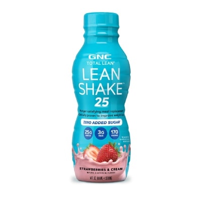 GNC Total Lean® Shake 25 Ready to Drink Zero Added Sugar Strawberries & Cream 414ml