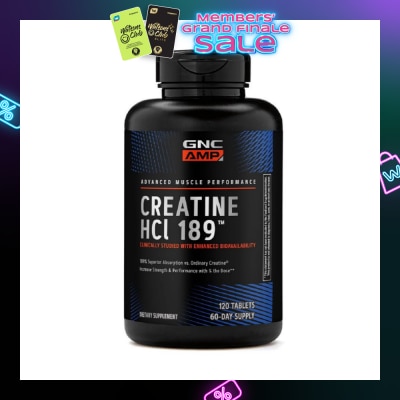 GNC AMP Creatine HCL 189™ Tablet 120s