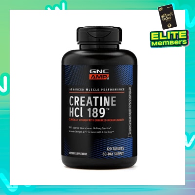 GNC AMP Creatine HCL 189™ Tablet 120s